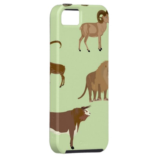 Wilde Tiere Case-Mate iPhone Hülle (Rückseite/rechts)