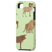 Wilde Tiere Case-Mate iPhone Hülle (Rückseite Links)