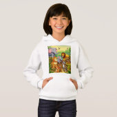 Wilde Tiere drucken Mädchen hoodies / zazzle (Vorne ganz)
