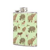 Wilde Tiere Flachmann (Links)