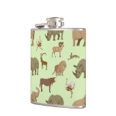 Wilde Tiere Flachmann (Links)