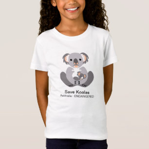 Wilde Tiere - Gerettet KOALAS - gefährdete Tiere T-Shirt