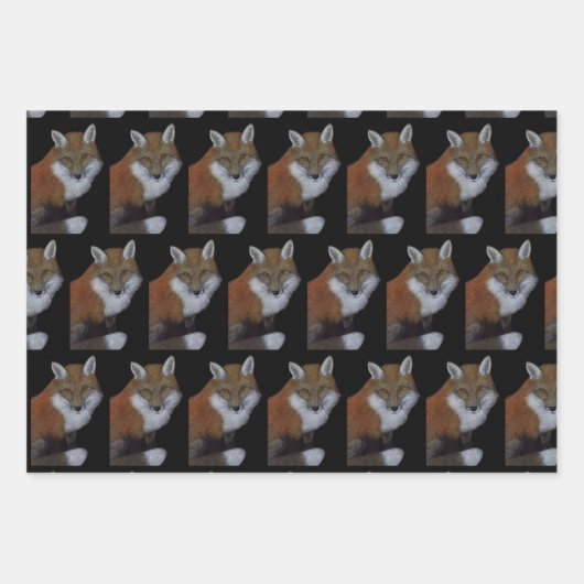 Wilde Tiere Geschenkpapier Set (Vorderseite 2)