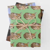 Wilde Tiere Geschenkpapier Set (Beispiel)
