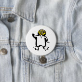 Wilde Tiere - Happy PENGUIN - wild lebende Tiere Button (Beispiel)