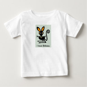 Wilde Tiere - I Liebe BILBIES - Baby T-shirt