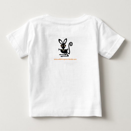 Wilde Tiere - I Liebe BILBIES - Baby T-shirt (Rückseite)