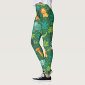 Wilde Tiere im Dschungel Leggings (Links)