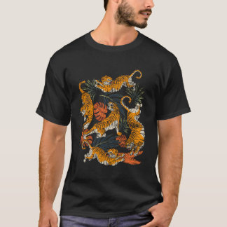 Wilde Tiere Jungle Zoo Hüter Geschenk Asien Große  T-Shirt