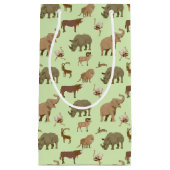 Wilde Tiere Kleine Geschenktüte (Vorderseite)