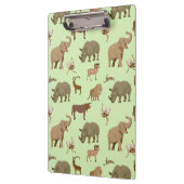 Wilde Tiere Klemmbrett (Links)