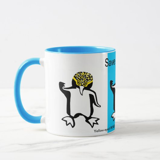 Wilde Tiere - Rettend PENGUINS - N - Tasse (Links)
