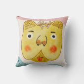 Wilde Tiere Sammlung Tiger-Kissen Kissen (Rückseite)