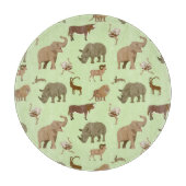 Wilde Tiere Schneidebrett (Vorderseite)