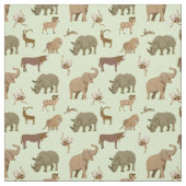 Wilde Tiere Stoff (Muster)