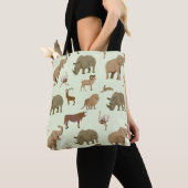 Wilde Tiere Tasche (Von Nahem)