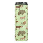 Wilde Tiere Thermosbecher (Rückseite)