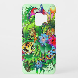 Wilde Tiere versteckt in Surreal Dschungel Case-Mate Samsung Galaxy S9 Hülle