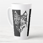 Wilde Tierführer 6" groß Milchtasse (Linke Ecke)