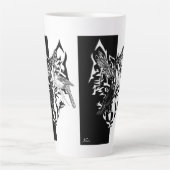 Wilde Tierführer 6" groß Milchtasse (Vorderseite)