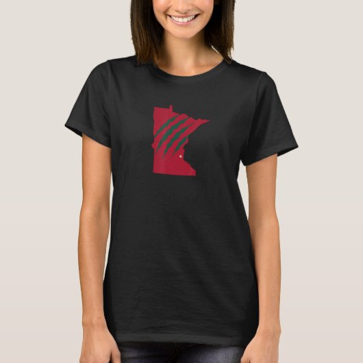 Wilde Tierkratzer durch Minnesota 1 T-Shirt (Vorderseite)