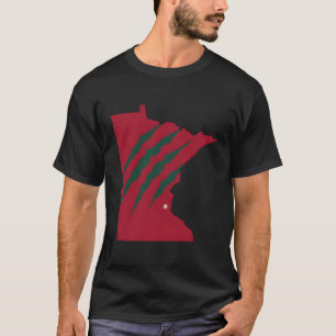 Wilde Tierkratzer durch Minnesota T-Shirt
