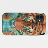 Wilde Tiger Reflection Big Cat Wildlife Case-Mate iPhone Hülle (Rückseite (Horizontal))