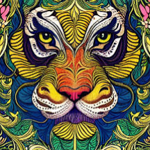 Wilde Tiger Spielkarten