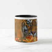 Wilde Tiger-Tasse Tasse (Zentrum)