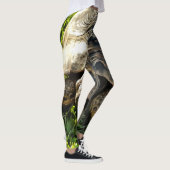 Wilde Tortoise im Gras Wiesen Kunst, Dichtung und Leggings (Rechts)