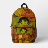 Wilde Touch Bedruckter Rucksack (Vorderseite)