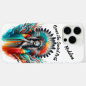 Wilde Touch des indigenen Erbes Case-Mate iPhone Hülle (Rückseite (Horizontal))