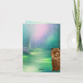 Wilde Träume viel Glück Bon Voyage viel Glück Karte (Rückseite)