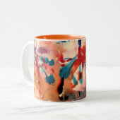 wilde Träume Zweifarbige Tasse (Vorderseite Links)