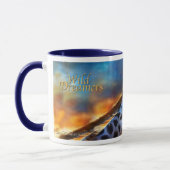 Wilde Träumer-Kunst-Tasse Tasse (Links)