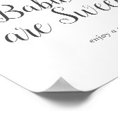 Wilde tropische Babys sind süß Genießen Sie eine L Poster (Ecke)