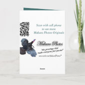 Wilde Truthähne Flug-personifizieren herein Karte (Rückseite)