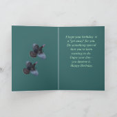 Wilde Truthähne Flug-personifizieren herein Karte (Innenseite)