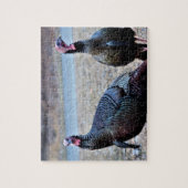 Wilde Truthähne Puzzle (Vertikal)