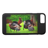 Wilde Truthähne verzierten Telefon-Kasten Case-Mate iPhone Hülle (Rückseite (Horizontal))
