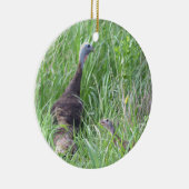 Wilde Truthühner Keramik Ornament (Rechts)