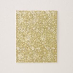 Wilde Tulpen von William Morris, Vintage Blumen Ku Puzzle