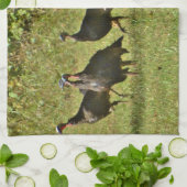 Wilde Türkei, Camouflage Farben Küchentuch (Gefaltet)