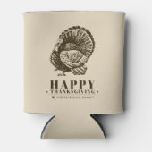 Wilde Türkei | ERNTEDANK Dosenkühler (Vorderseite)