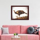 Wilde Türkei Leinwanddruck (Insitu (Wohnzimmer))