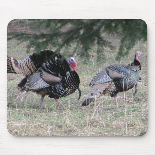Wilde Türkei-Liebe Mousepad (Vorne)