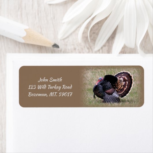 Wilde Türkei-Rücksendeadresse (Insitu)