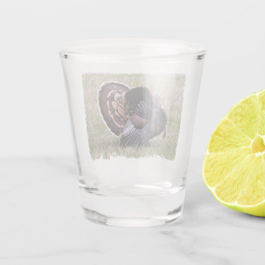 Wilde Türkei Schnapsglas (Rückseite)