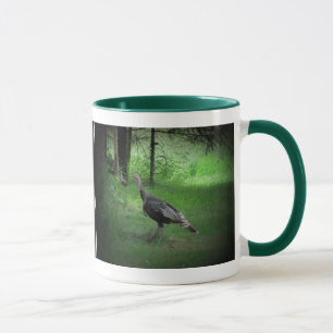 Wilde Türkei und Kaffee Tasse