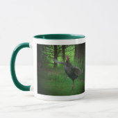 Wilde Türkei und Kaffee Tasse (Links)